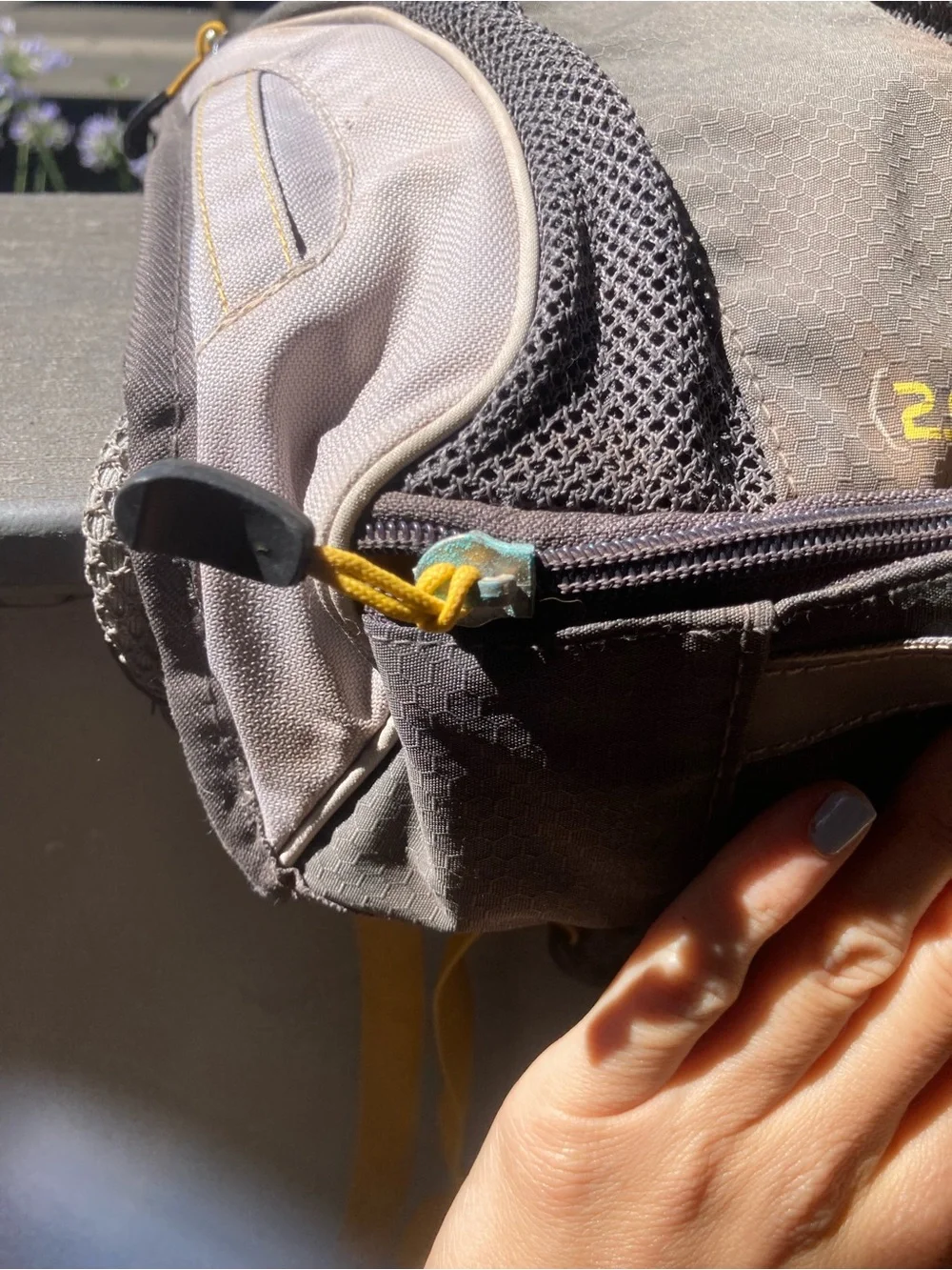 High Sierra Gray and Yellow Men's Daypack 2.0